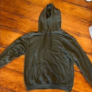 Divided Olive Green Hoodie